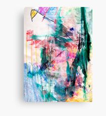 Windsurfing through Green Storms Canvas Print