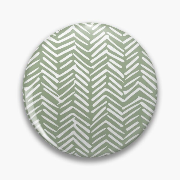 Item preview, Boho Herringbone Pattern, Sage Green and White  designed and sold by meggydesigns.