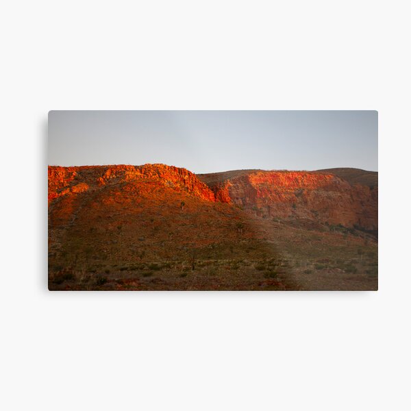 Escarpment at Sunrise Metal Print