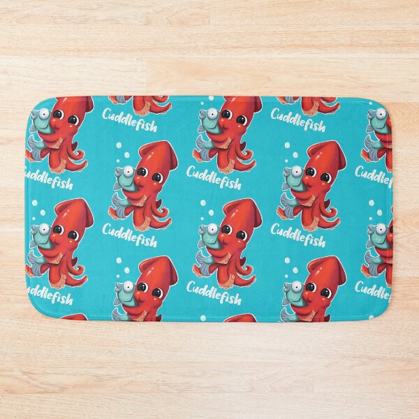 Item preview, Adorable "Cuddlefish" Sea Life Illustration - Cuttlefish Squid designed and sold by JonThomson.
