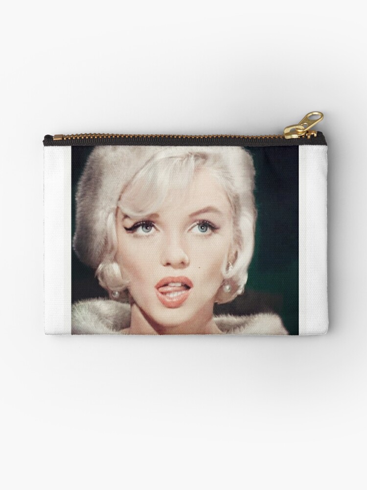 Marilyn Monroe double zipper wrist wallet Brand New