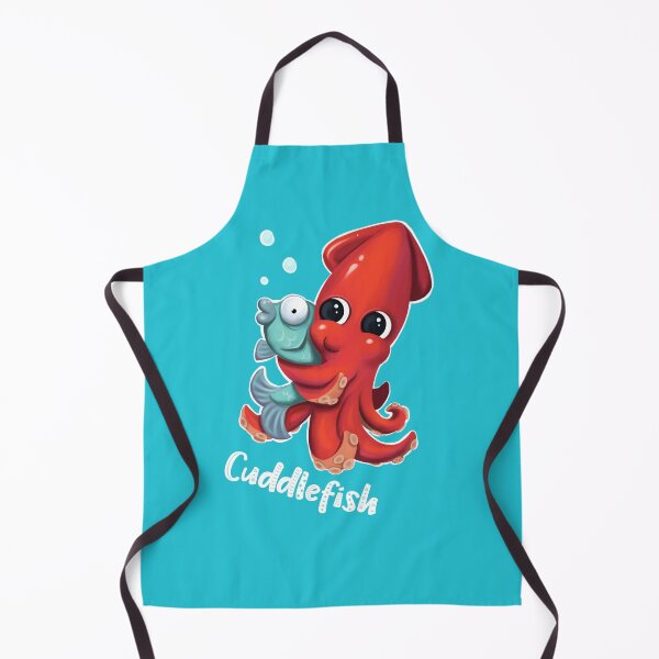 Item preview, Adorable "Cuddlefish" Sea Life Illustration - Cuttlefish Squid designed and sold by JonThomson.