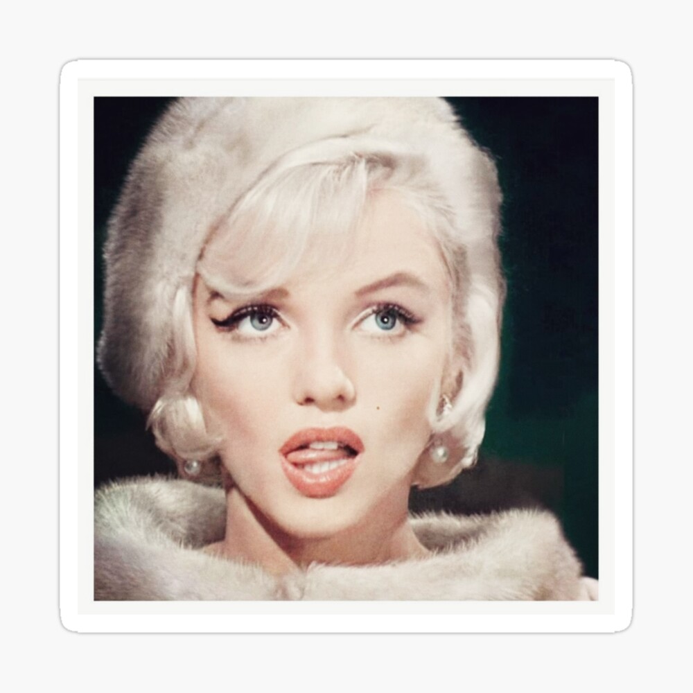 Marilyn Monroe Bubble Poster - Captivating Vintage Style – BabiesDecor