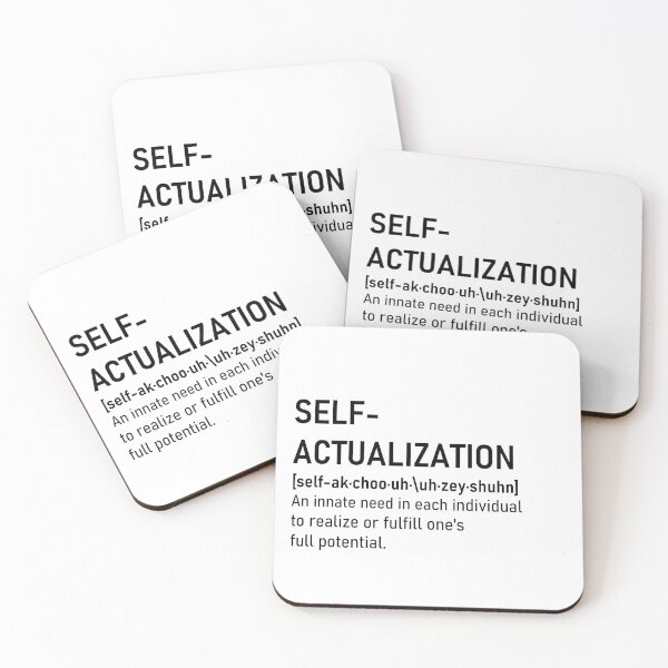 Item preview, Self-Actualization [reminders in life series] designed and sold by citrusapple.