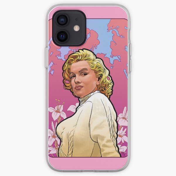 Marilyn Monroe in Mucha iPhone Soft Case