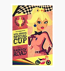 Princess Peach Mario Kart Photographic Print