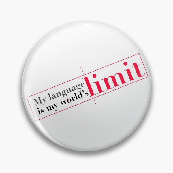 Item preview, My languaje limit is my world´s limit designed and sold by Emi Yañez.