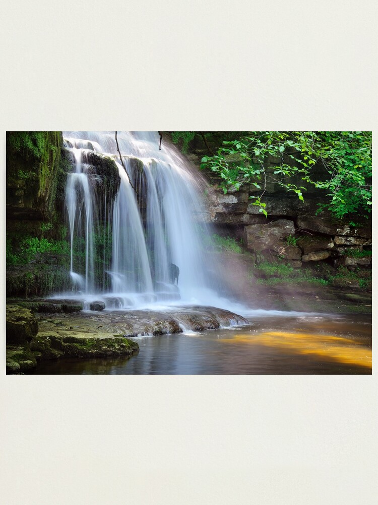Alternate view of West Burton Falls (Cauldron Falls) - The Yorkshire Dales Photographic Print