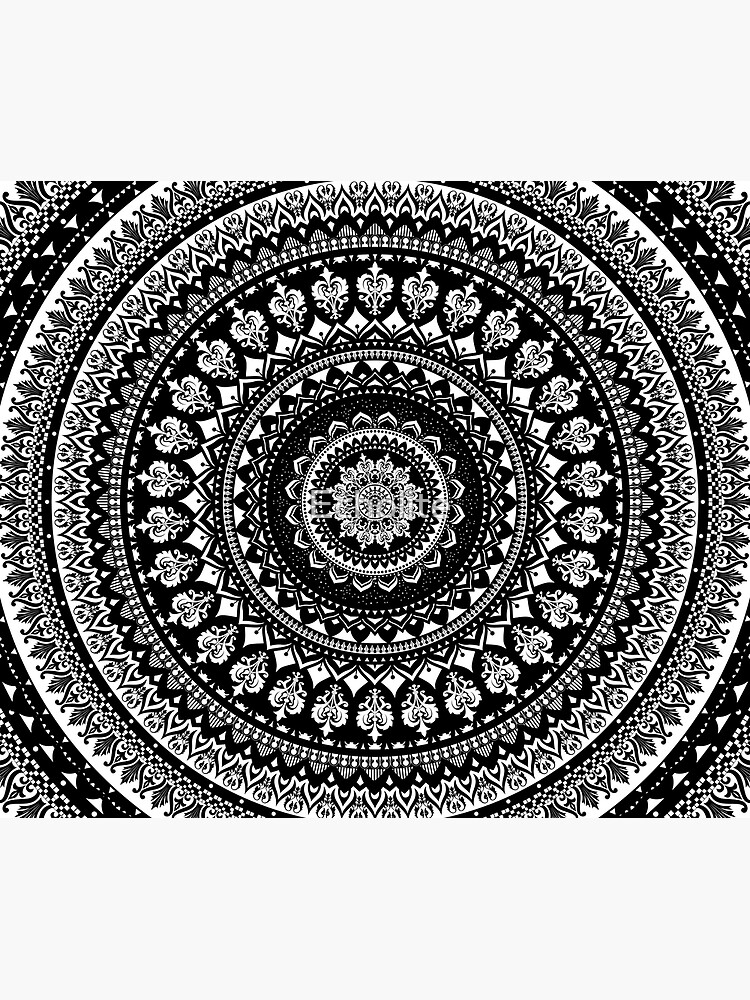 Mandala Monochrome 2 by Echolite