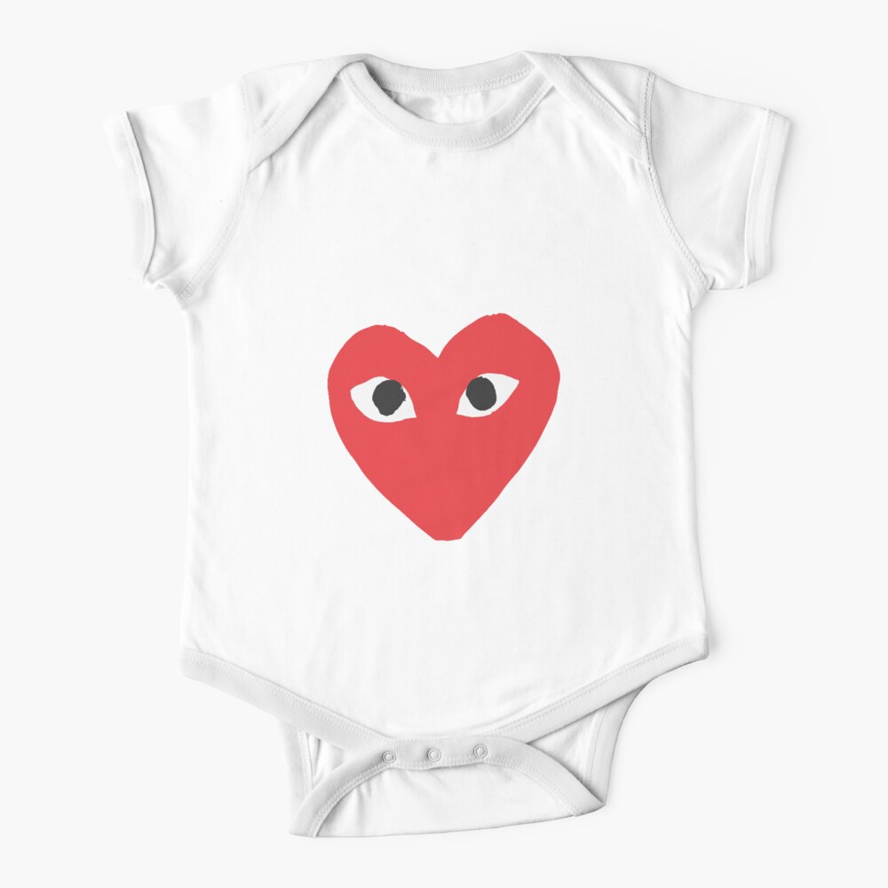 comme des garcons baby onesie