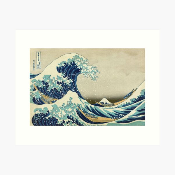 Item preview, Great Wave off Kanagawa designed and sold by monsterplanet.