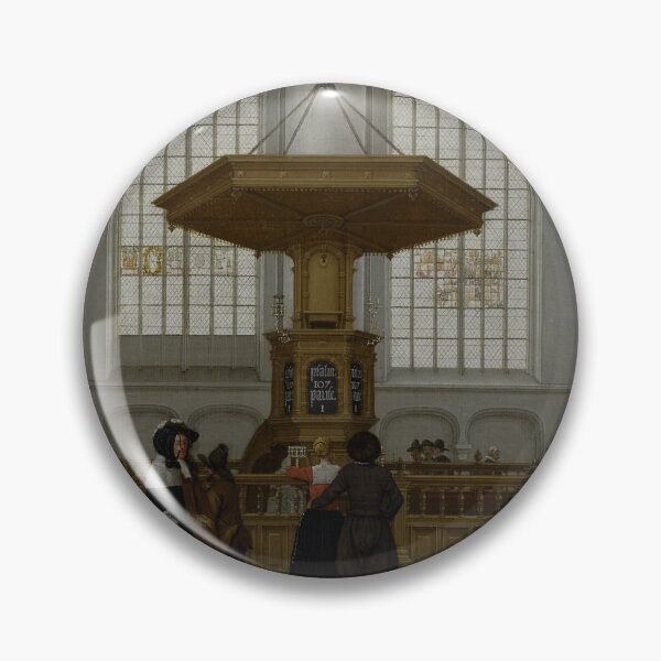 Item preview, Interior of the Laurenskerk at Rotterdam - Anthonie De Lorme, with figures attributed to Ludolf de Jongh designed and sold by themasters.