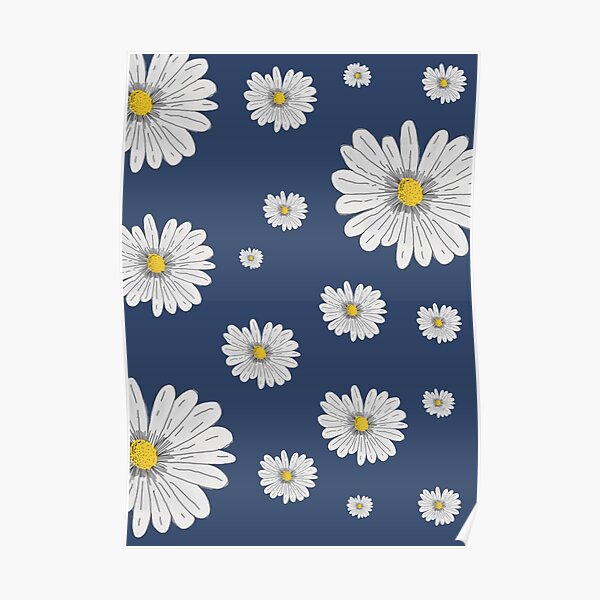 Daisy Doodles Poster