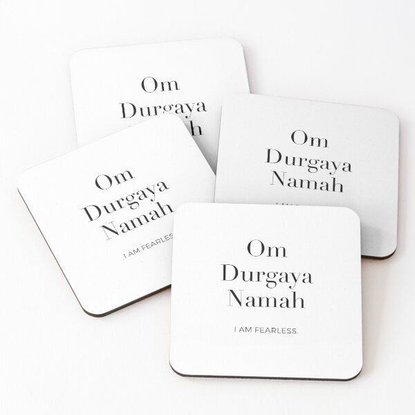 Item preview, Om Durgaya Namah Meditation Mantra designed and sold by The Art of the  Pause.