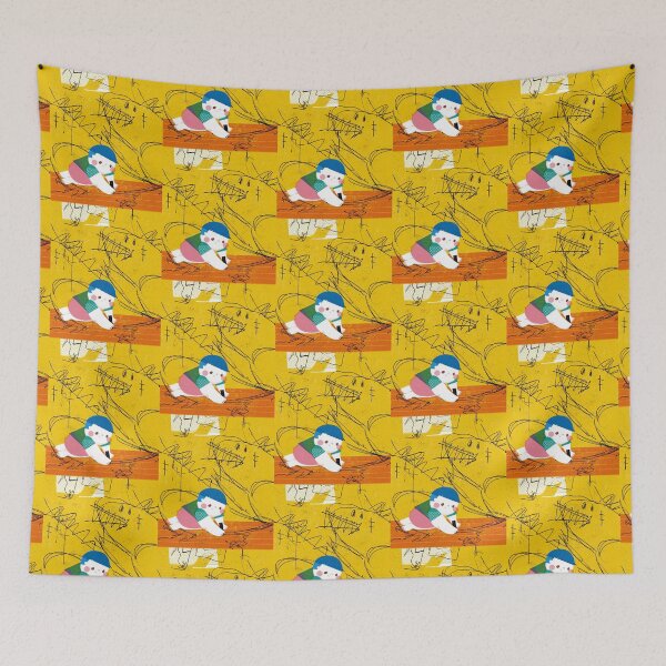 Item preview, Playful Mind Kid Drawing Dinosaur x Mori designed and sold by morichiang.