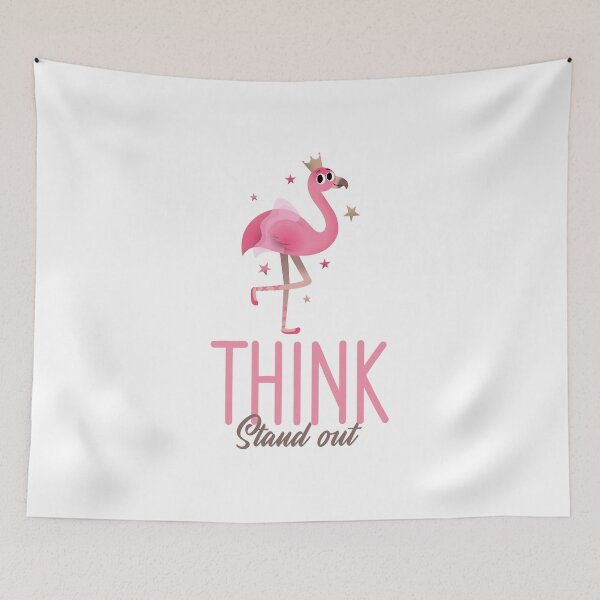 Item preview, Flamingo think and stand out designed and sold by miminova.
