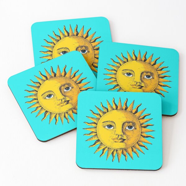 Item preview, Vintage sun face designed and sold by monsterplanet.