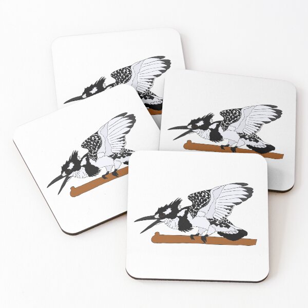 Item preview, Pied Kingfisher designed and sold by nolessjess.