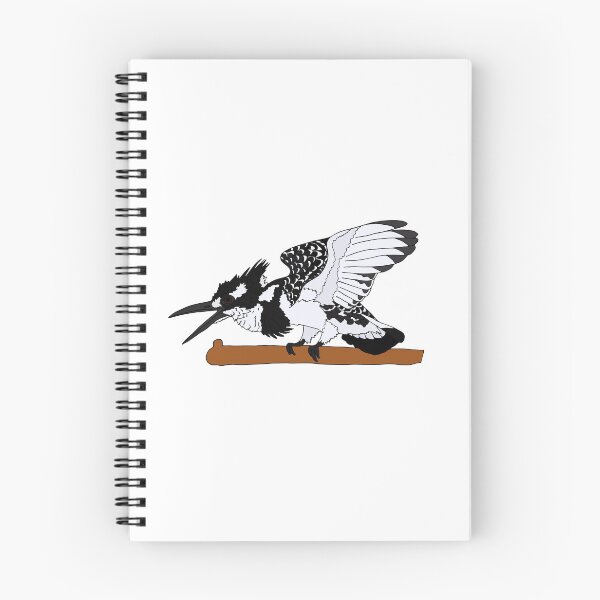 Item preview, Pied Kingfisher designed and sold by nolessjess.