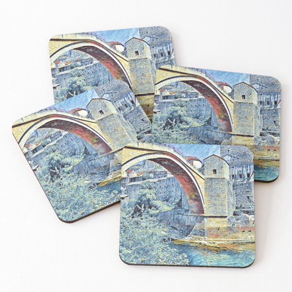 Item preview, Mostar Old Bridge designed and sold by Maksym’s .