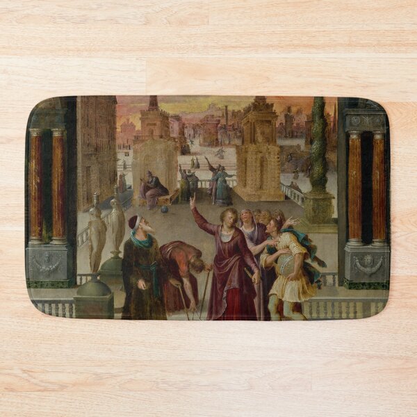 Item preview, Dionysius the Areopagite Converting the Pagan Philosophers - Antoine Caron designed and sold by themasters.