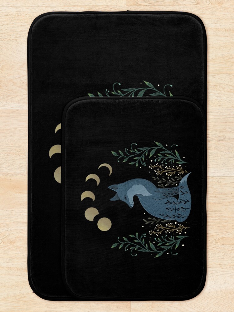 Alternate view of Fox on the Hill Bath Mat