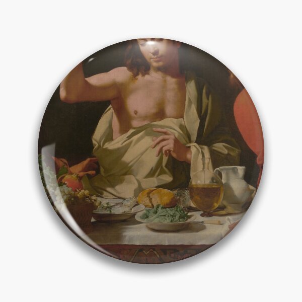 Item preview, The Supper at Emmaus - Bartolomeo Cavarozzi designed and sold by themasters.