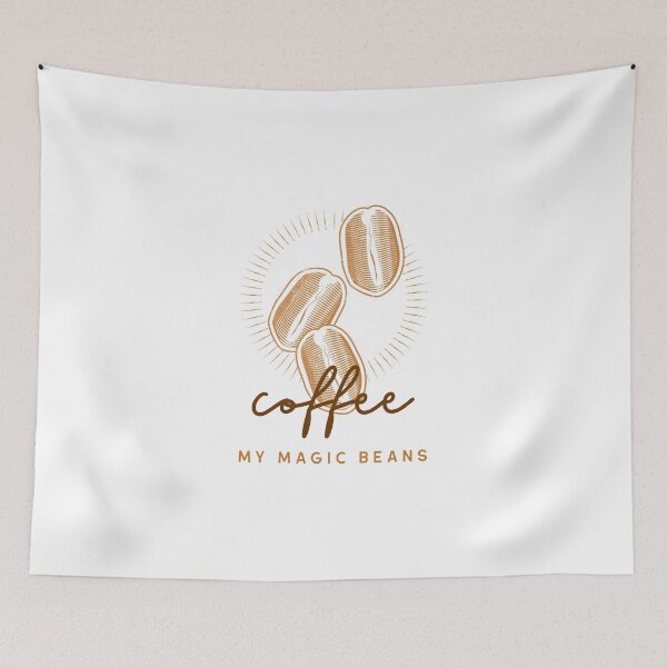 Item preview, Coffee my magic beans  designed and sold by miminova.