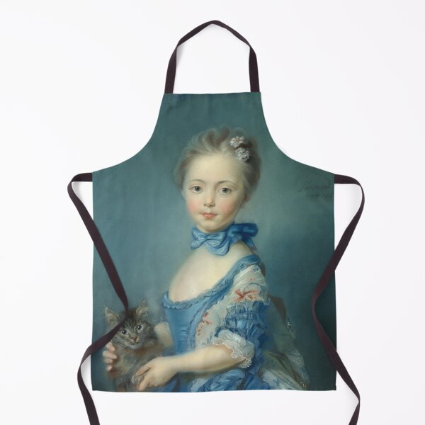 Item preview, Jean-Baptiste Perronneau - A Girl With A Kitten designed and sold by artcenter.