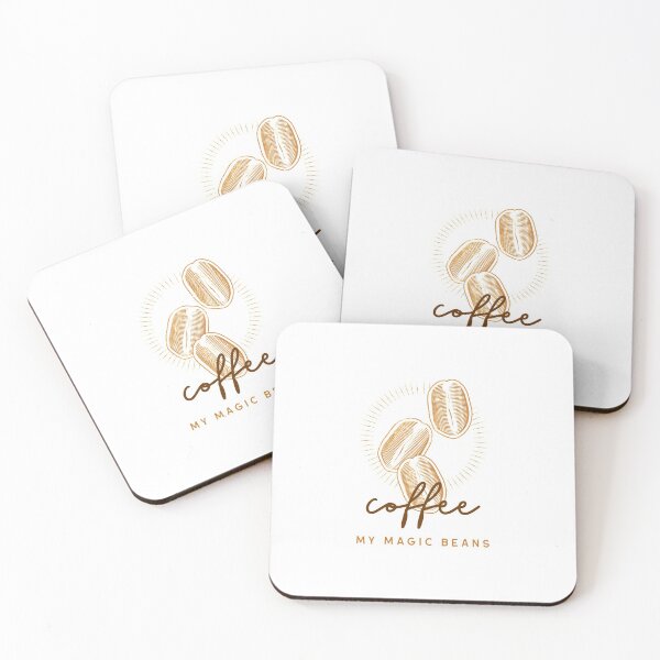 Item preview, Coffee my magic beans  designed and sold by miminova.