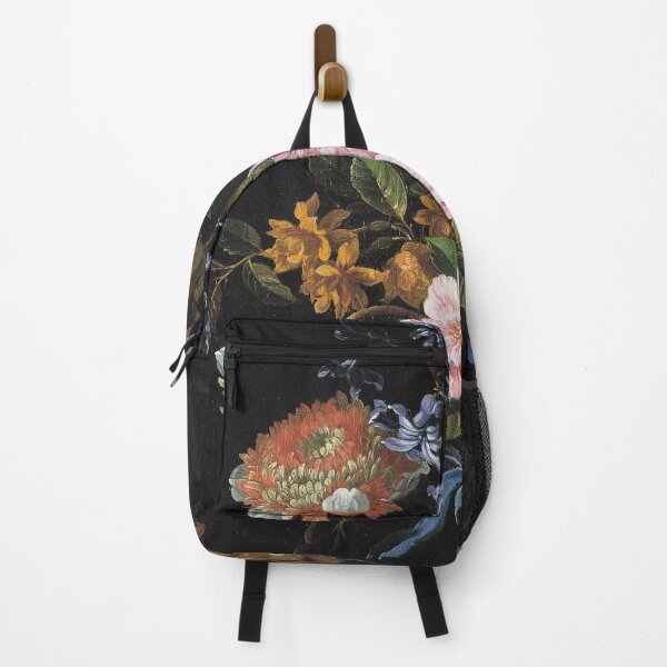 Item preview, Jean-Baptiste Monnoyer - A Bouquet Of Poppy Anemones, York-And-Lancaster Roses, Double Camparnelle, A Hyacinth, A Tulip And Auricula Tied With A Blue Ribbon designed and sold by artcenter.