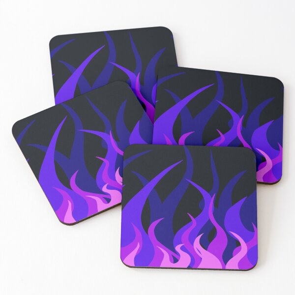 Aperçu de l'œuvre Flammes bleues créée et vendue par VazMasDesign.
