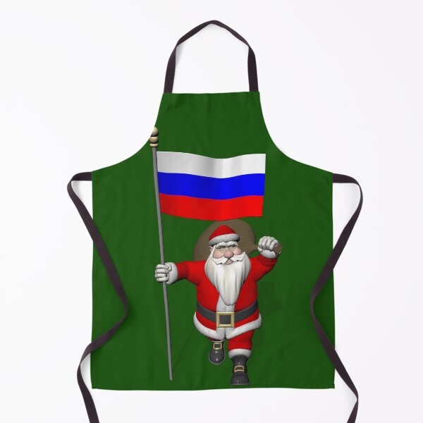 Item preview, Santa Claus With Flag Of Russia designed and sold by Mythos57.