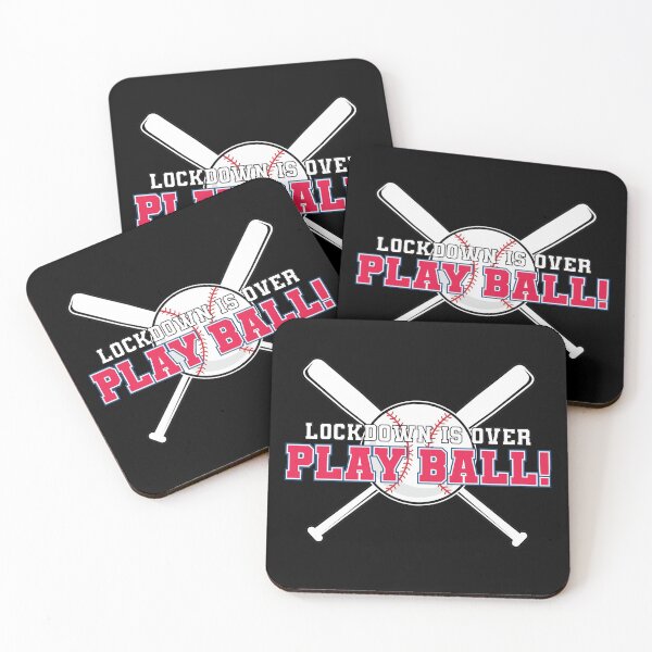Item preview, Lockdown is over Play Ball ! - baseball bat designed and sold by AmpersandCuster.