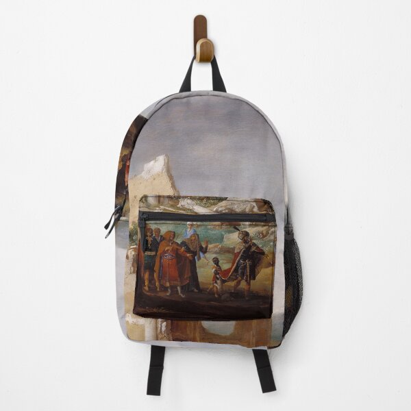 Item preview, Moses and Aaron Changing the Rivers of Egypt to Blood - Bartholomeus Breenbergh designed and sold by themasters.