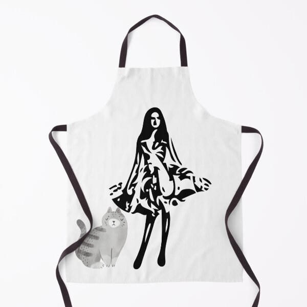 Item preview, Fashionista con gato designed and sold by Hautefort.