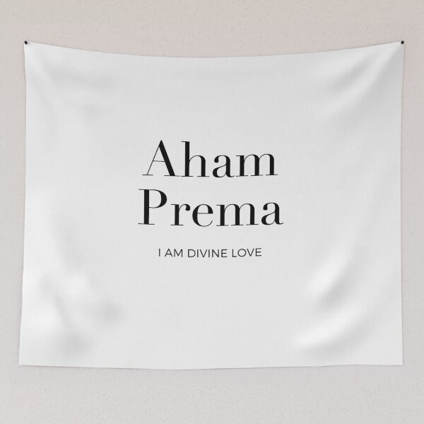 Item preview, Aham  Prema Meditation Mantra designed and sold by The Art of the  Pause.