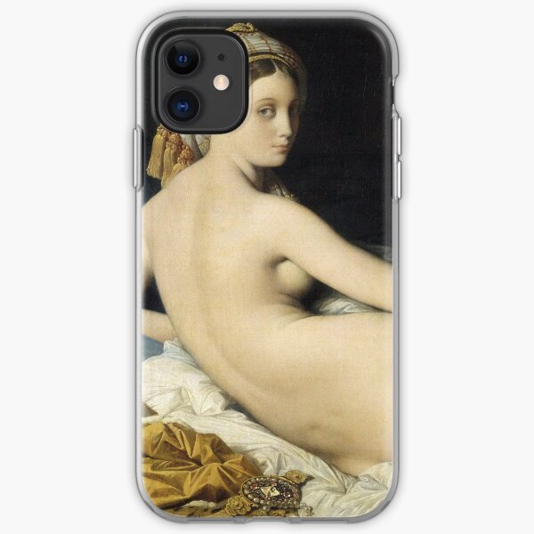 Jean-Auguste-Dominique Ingres - La Grande Odalisque iPhone Soft Case
