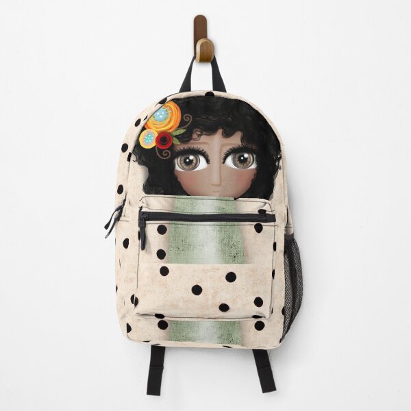Item preview, Black Hair Doll Brown Eyes designed and sold by rupydetequila.