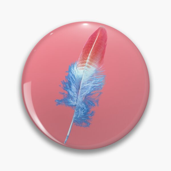Item preview, Red Variegated Parrot Feather designed and sold by FigTreeMagick.