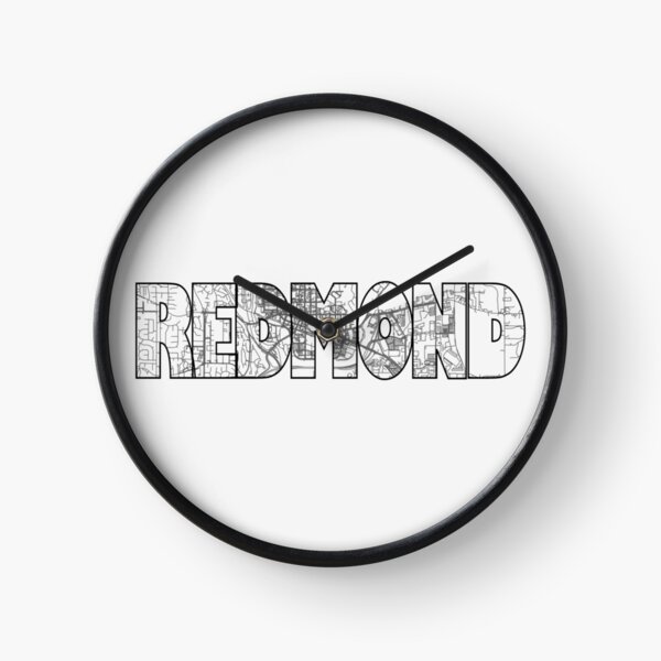 Item preview, Redmond Washington Street Map designed and sold by thestreetslocal.