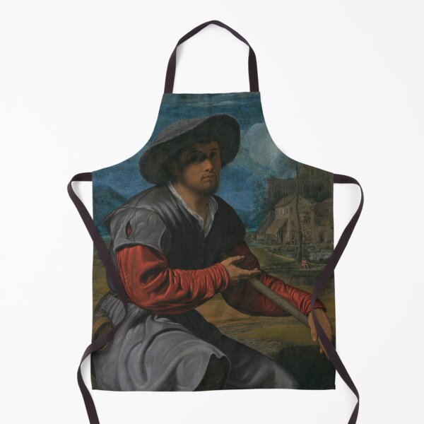 Item preview, Shepherd with a Flute - Giovanni Girolamo Savoldo designed and sold by themasters.