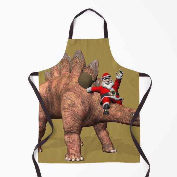 Item preview, Santa Claus Riding On Stegosaurus designed and sold by Mythos57.
