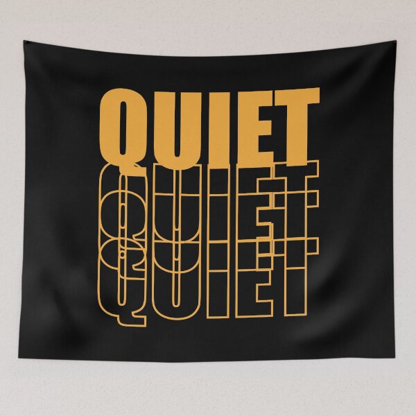 Item preview, QUIET designed and sold by danyc88.