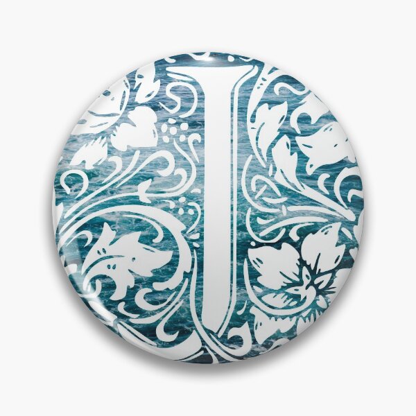 Item preview, The Letter J Ocean Waves  designed and sold by yacine12353.