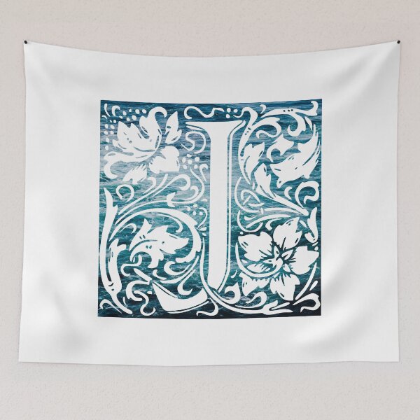 Item preview, The Letter J Ocean Waves  designed and sold by yacine12353.
