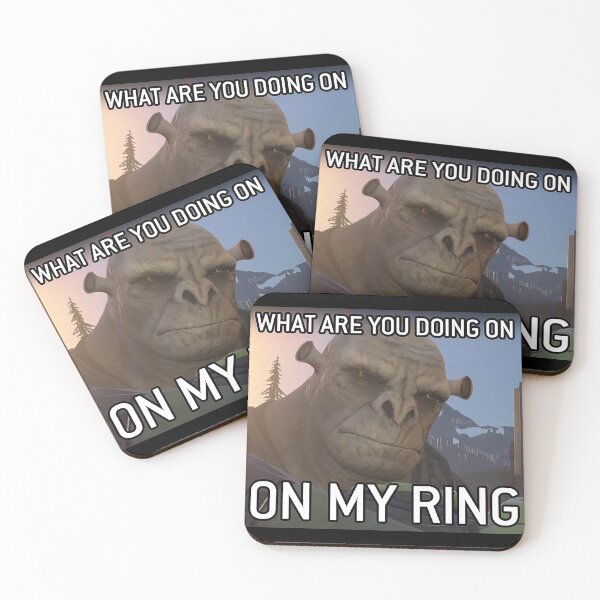 Item preview, halo monke meme designed and sold by shitpostanon.