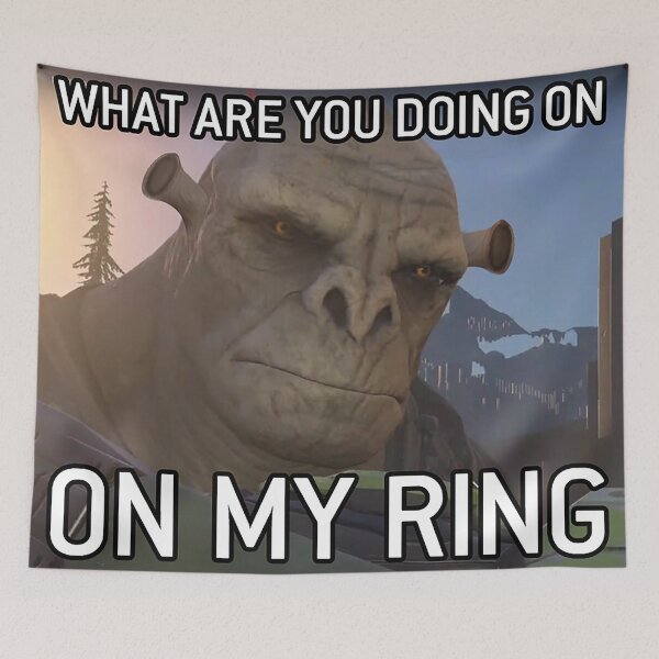Item preview, halo monke meme designed and sold by shitpostanon.