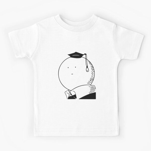 Assassination classroom Koro Sensei Black and White T-shirt enfant