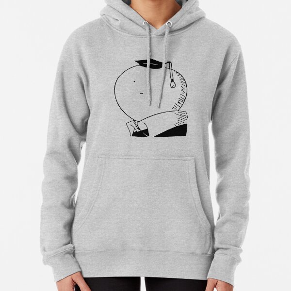 Assassination classroom Koro Sensei Black and White Pullover Hoodie